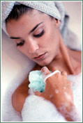 Handmade soap is a wonderful bathing experience