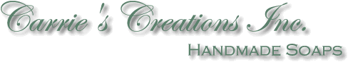 Carrie's Creations Inc. Handmade Soaps