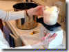 Measuring ingredients