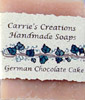 German Chocolate Cake Soap