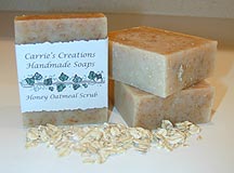 Honey Oatmeal Scrub Soap